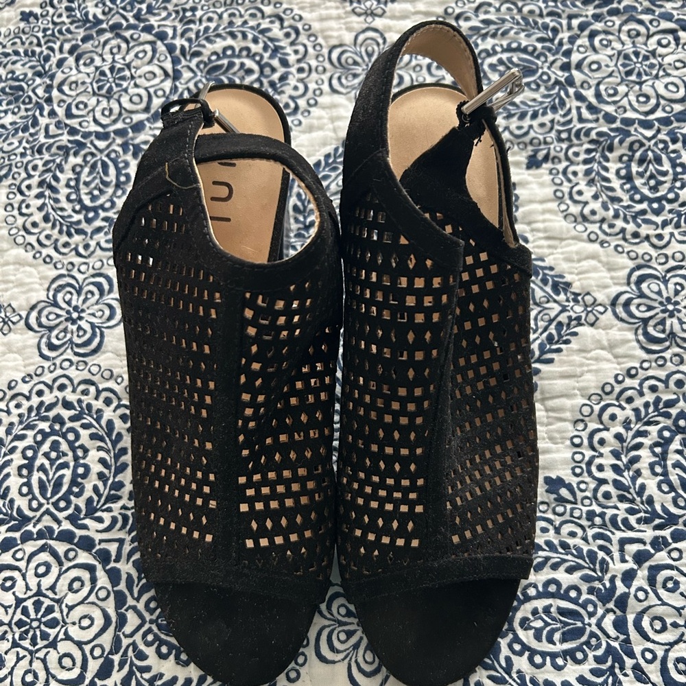 Chic Black Women's Slingback Sandals